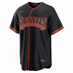 Rafael Devers San Francisco Giants Alternate Replica Jersey Black