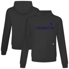 Toronto Blue Jays Levelwear City Connect Relay Core Logo Pullover Hoodie Black