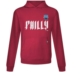 Philadelphia Phillies Levelwear City Connect Relay Core Logo Pullover Hoodie Red