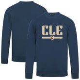 Cleveland Guardians Levelwear City Connect Zane Back Splash Sweatshirt Navy