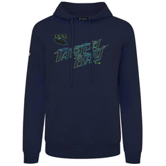 Tampa Bay Rays Levelwear City Connect Podium Core Logo Pullover Hoodie Navy