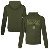 Detroit Tigers Levelwear Relay Protect Pullover Hoodie Green
