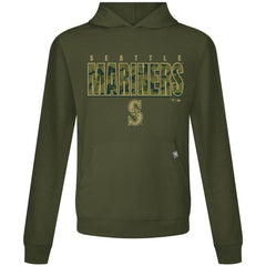 Seattle Mariners Levelwear Relay Protect Pullover Hoodie Green