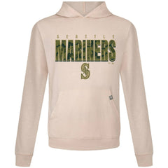 Seattle Mariners Levelwear Relay Protect Pullover Hoodie Khaki