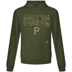 Pittsburgh Pirates Levelwear Relay Protect Pullover Hoodie Green