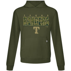 Texas Rangers Levelwear Relay Protect Pullover Hoodie Green