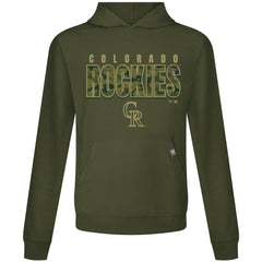 Colorado Rockies Levelwear Relay Protect Pullover Hoodie Green