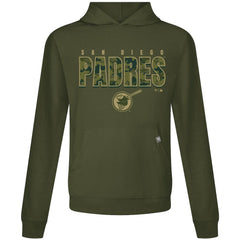 San Diego Padres Levelwear Relay Protect Pullover Hoodie Green