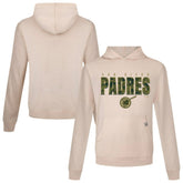 San Diego Padres Levelwear Relay Protect Pullover Hoodie Khaki