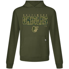 Baltimore Orioles Levelwear Relay Protect Pullover Hoodie Green