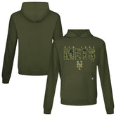 New York Mets Levelwear Relay Protect Pullover Hoodie Green