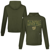 Washington Nationals Levelwear Relay Protect Pullover Hoodie Green