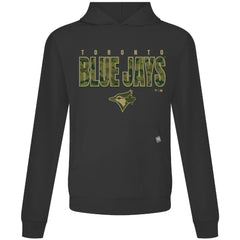 Toronto Blue Jays Levelwear Relay Protect Pullover Hoodie Black