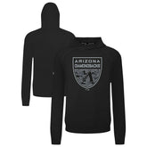Arizona Diamondbacks Levelwear Mandate Buckler Tri-Blend Pullover Hoodie Black