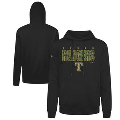 Texas Rangers Levelwear Podium Protect Pullover Hoodie Black