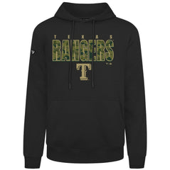 Texas Rangers Levelwear Podium Protect Pullover Hoodie Black