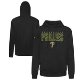 Philadelphia Phillies Levelwear Podium Protect Pullover Hoodie Black
