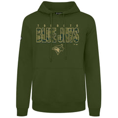 Toronto Blue Jays Levelwear Podium Protect Pullover Hoodie Green