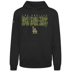 Los Angeles Dodgers Levelwear Podium Protect Pullover Hoodie Black