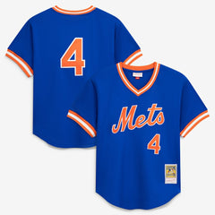 Lenny Dykstra New York Mets Authentic Batting Practice Jersey Royal