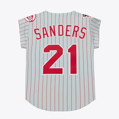 Deion Sanders Cincinnati Reds 1997 Authentic Jersey Gray