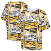 Pittsburgh Pirates Outerstuff Youth All-Over Pennant T-Shirt Yellow