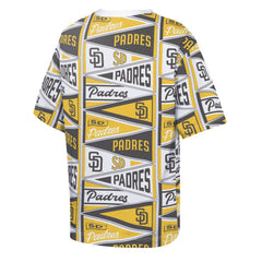 San Diego Padres Outerstuff Youth All-Over Pennant T-Shirt Yellow