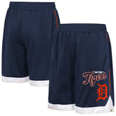 Detroit Tigers Outerstuff Youth Big League All Star Fashion Shorts Navy