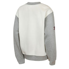 Detroit Tigers Outerstuff Youth Big League Power Hit Fleece Sweatshirt Cream/Gray