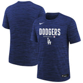 Los Angeles Dodgers Youth Authentic Collection Velocity Dri-FIT T-Shirt Royal