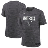 Chicago White Sox Youth Authentic Collection Velocity Dri-FIT T-Shirt Black