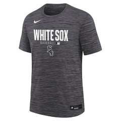 Chicago White Sox Youth Authentic Collection Velocity Dri-FIT T-Shirt Black