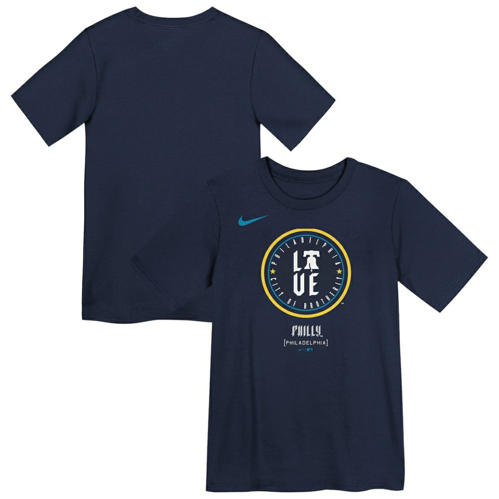 Philadelphia Phillies Preschool City Connect Logo T-Shirt Navy