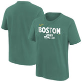 Boston Red Sox Youth City Connect Wordmark T-Shirt Green