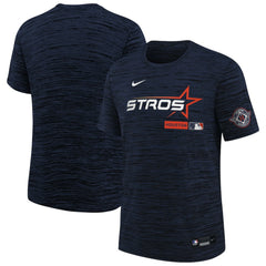 Houston Astros Youth Authentic Collection Velocity Dri-FIT T-Shirt Navy