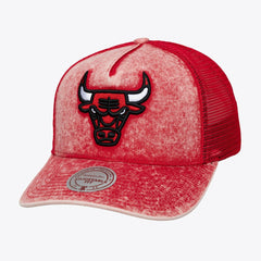 Chicago Bulls Gameday Snow Wash Adjustable Trucker Hat - Red for sale