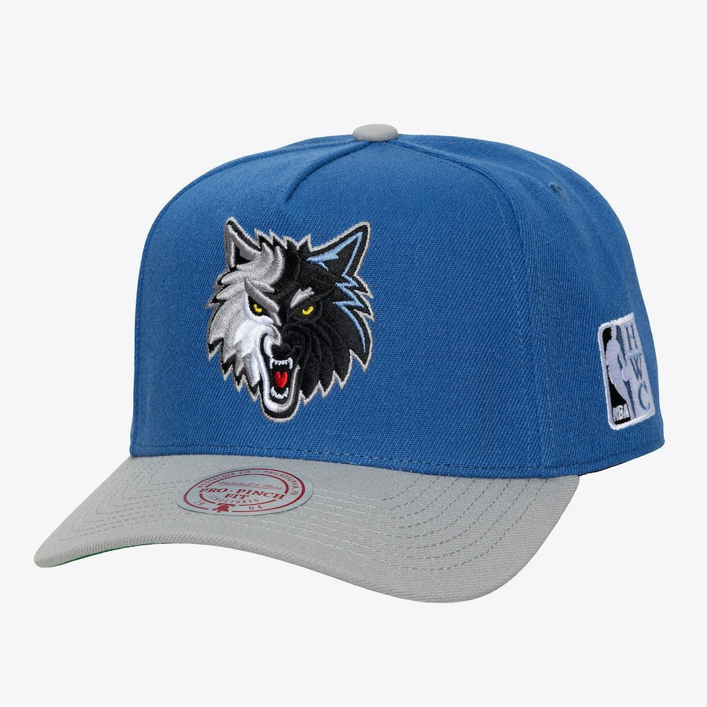 Minnesota Timberwolves Hardwood Classics Legendary Away Pro-Pinch Adjustable Hat - Blue cheap