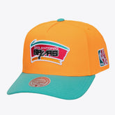 San Antonio Spurs Hardwood Classics Legendary Away Pro-Pinch Adjustable Hat - Orange outlet