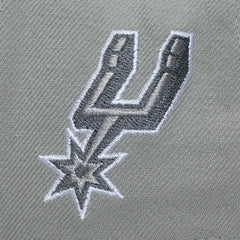 San Antonio Spurs Thunderstorm Head Coach Pro Crown Snapback Hat - Gray sale