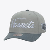 Charlotte Hornets Thunderstorm Head Coach Pro Crown Snapback Hat - Gray sale