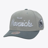 Dallas Mavericks Thunderstorm Head Coach Pro Crown Snapback Hat sale - Gray discount
