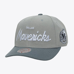 Dallas Mavericks Thunderstorm Head Coach Pro Crown Snapback Hat sale - Gray discount