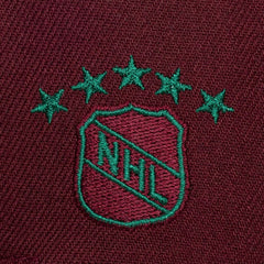 Anaheim Ducks Mitchell & Ness Legendary Home Snapback Hat - Maroon Hats