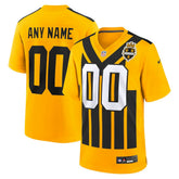 Pittsburgh Steelers Alternate 1933 Throwback Game Custom Jersey - Gold online