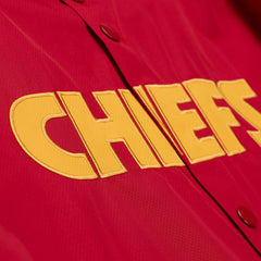 Kansas City Chiefs Coaches Full-Snap Hooded Windbreaker Jacket - Red cheap