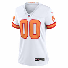 76 Tampa Bay Buccaneers Women's 50th Season Custom Game Jersey - White discount