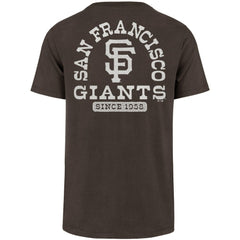 San Francisco Giants Back Canyon Franklin T-Shirt Brown