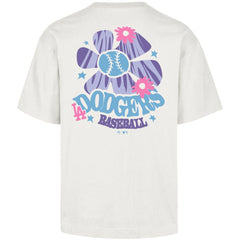 Los Angeles Dodgers Flora Foundation T-Shirt Cream