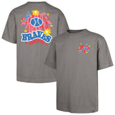 Atlanta Braves Flora Foundation T-Shirt Gray