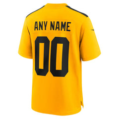 Pittsburgh Steelers Youth Alternate 1933 Throwback Game Custom Jersey - Gold on sale